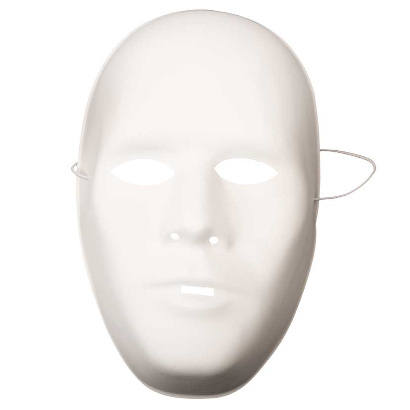 Neutralmaske männlich full face