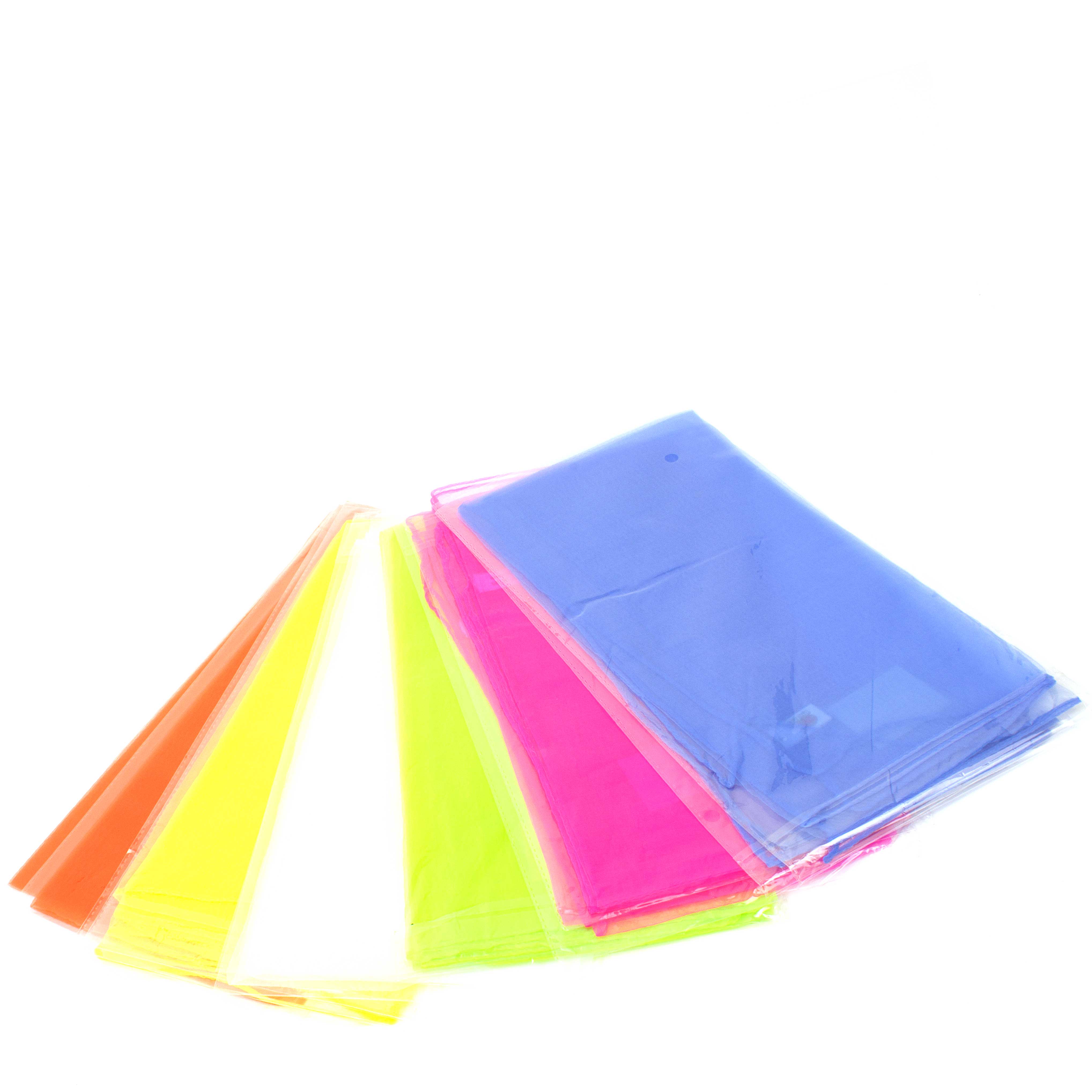 Jongliertuch Set Schwarzlicht - 12 Stück