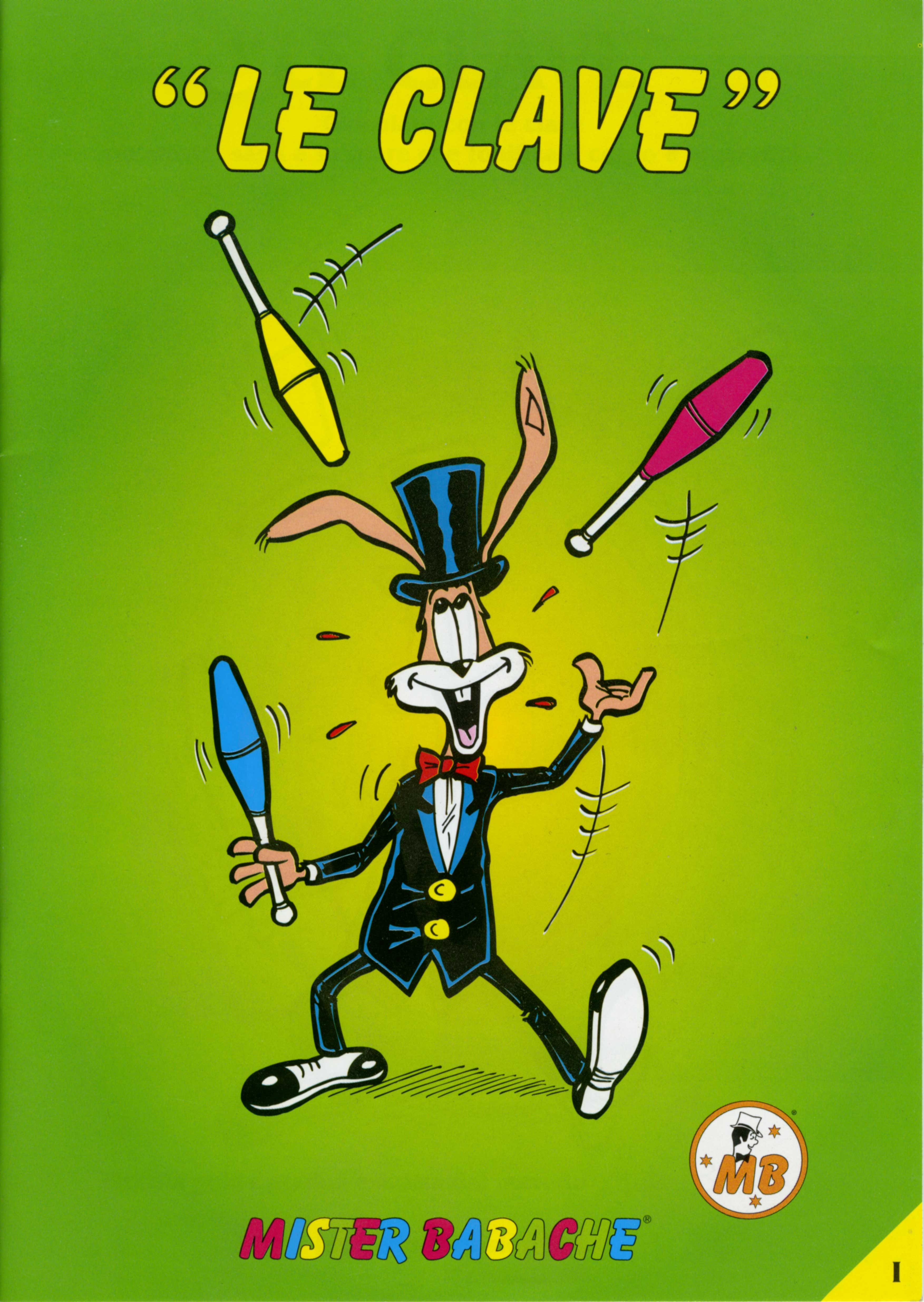 Heft Jonglieranleitung Le Clave (IT)