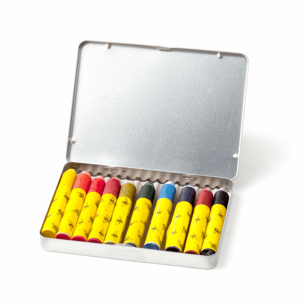 Nawaro Ölkreiden, 10 Farben im Blechetui