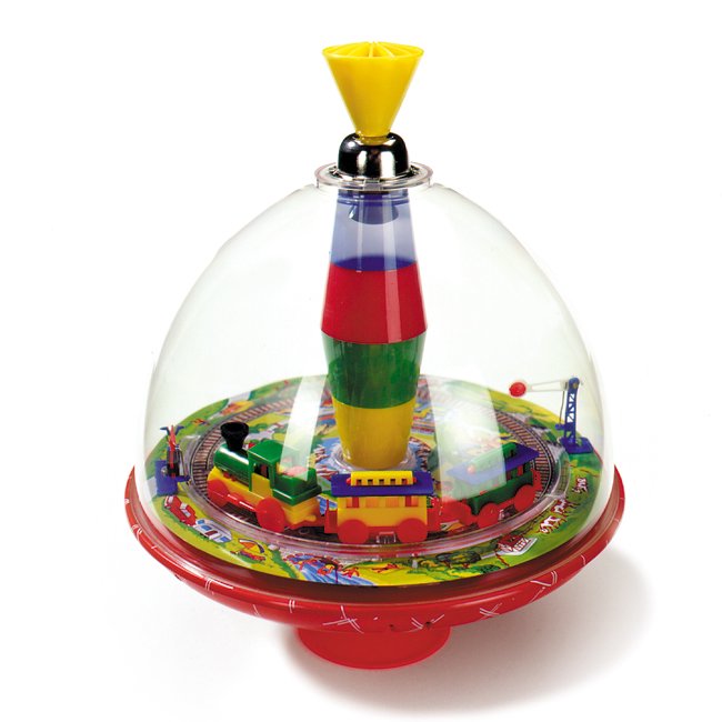 Spielkreisel Eisenbahn