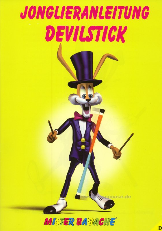 Heft Jonglieranleitung Devil-Stick
